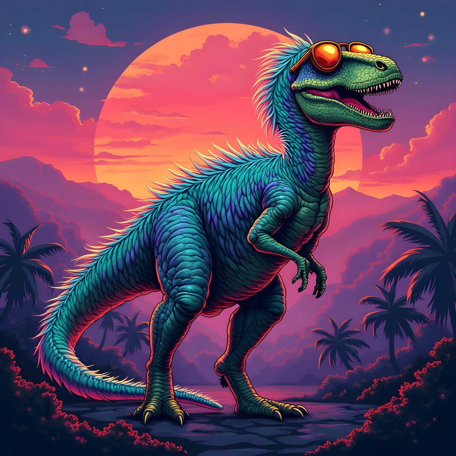 Funky Velociraptor