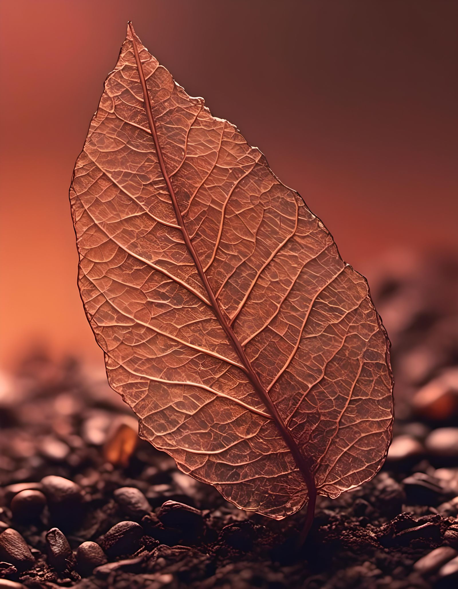 Bilateral symmetry in leaves is when the left and right side...