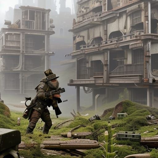 Post-Apocalyptic Wonderland: Hauntingly Beautiful Wasteland