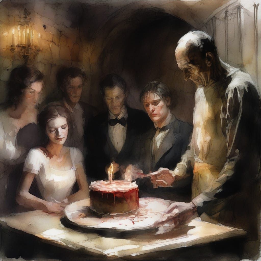 Ghost Haunts Birthday Party in Sinister Cellar