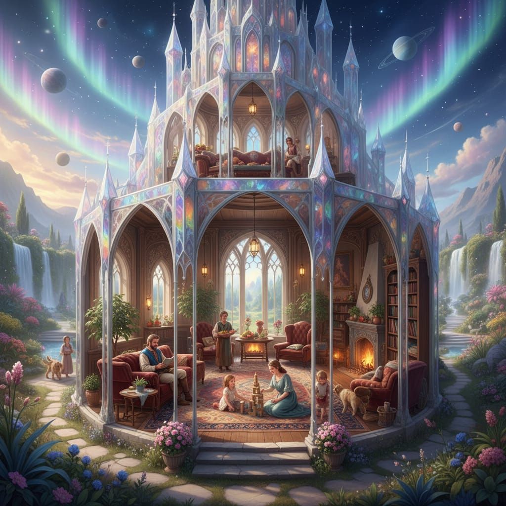 Crystal Castle: Royal Family in Daylight