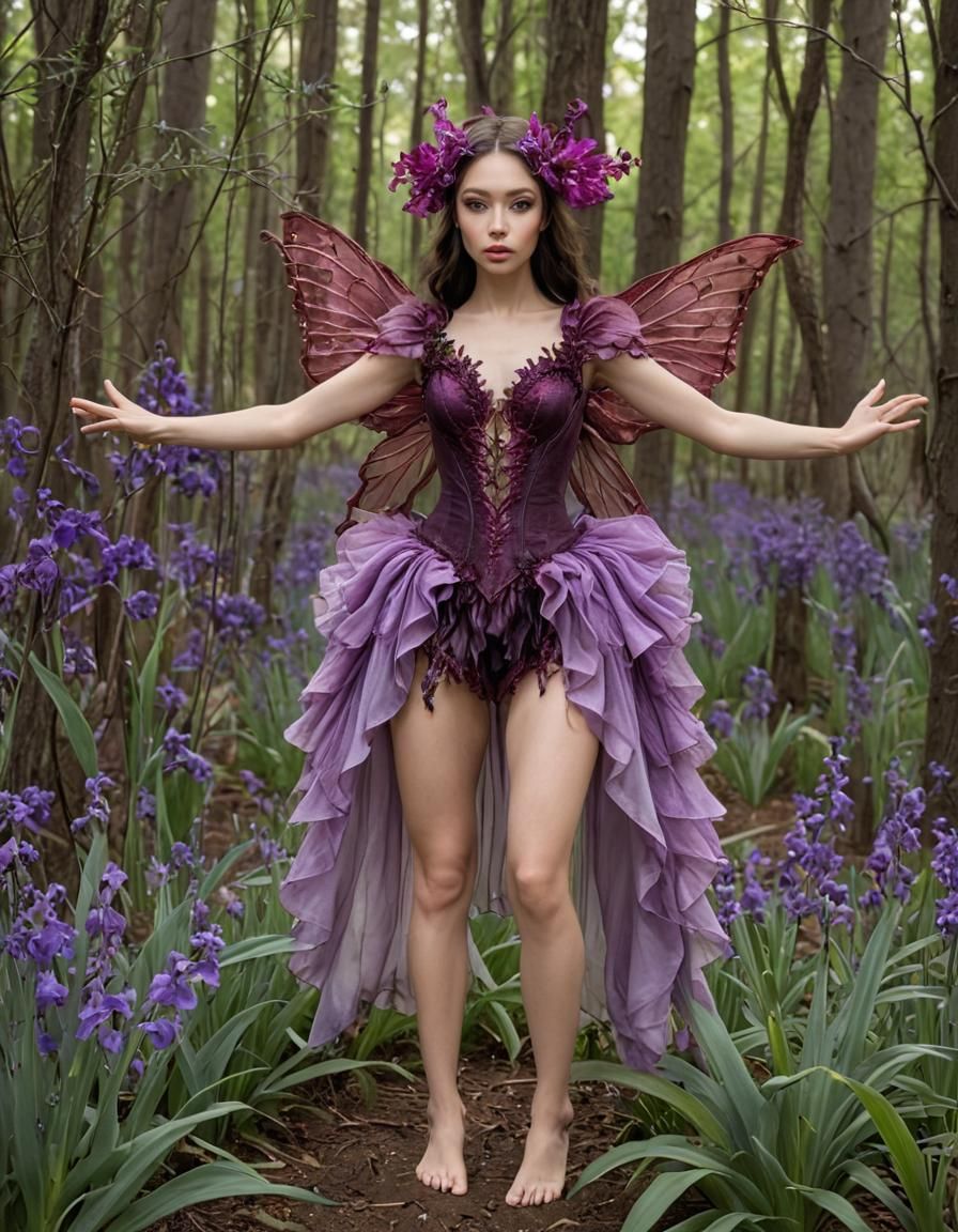 Mystic iris fairy