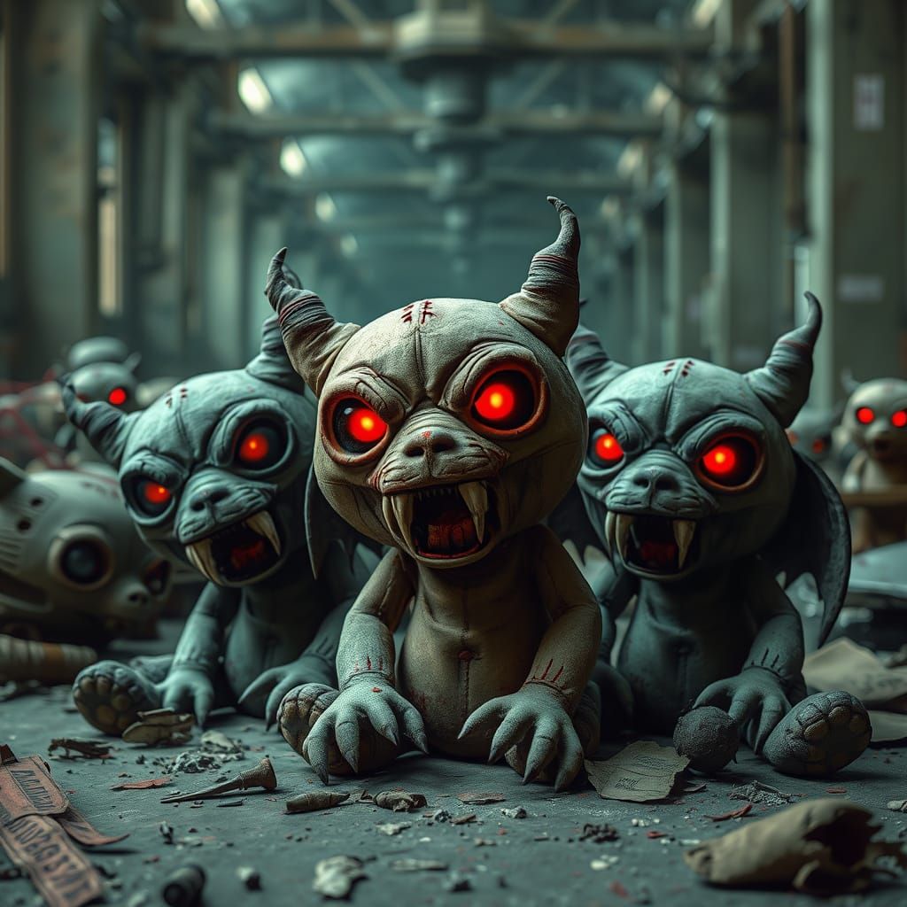 Meet me and my friends if you dare !