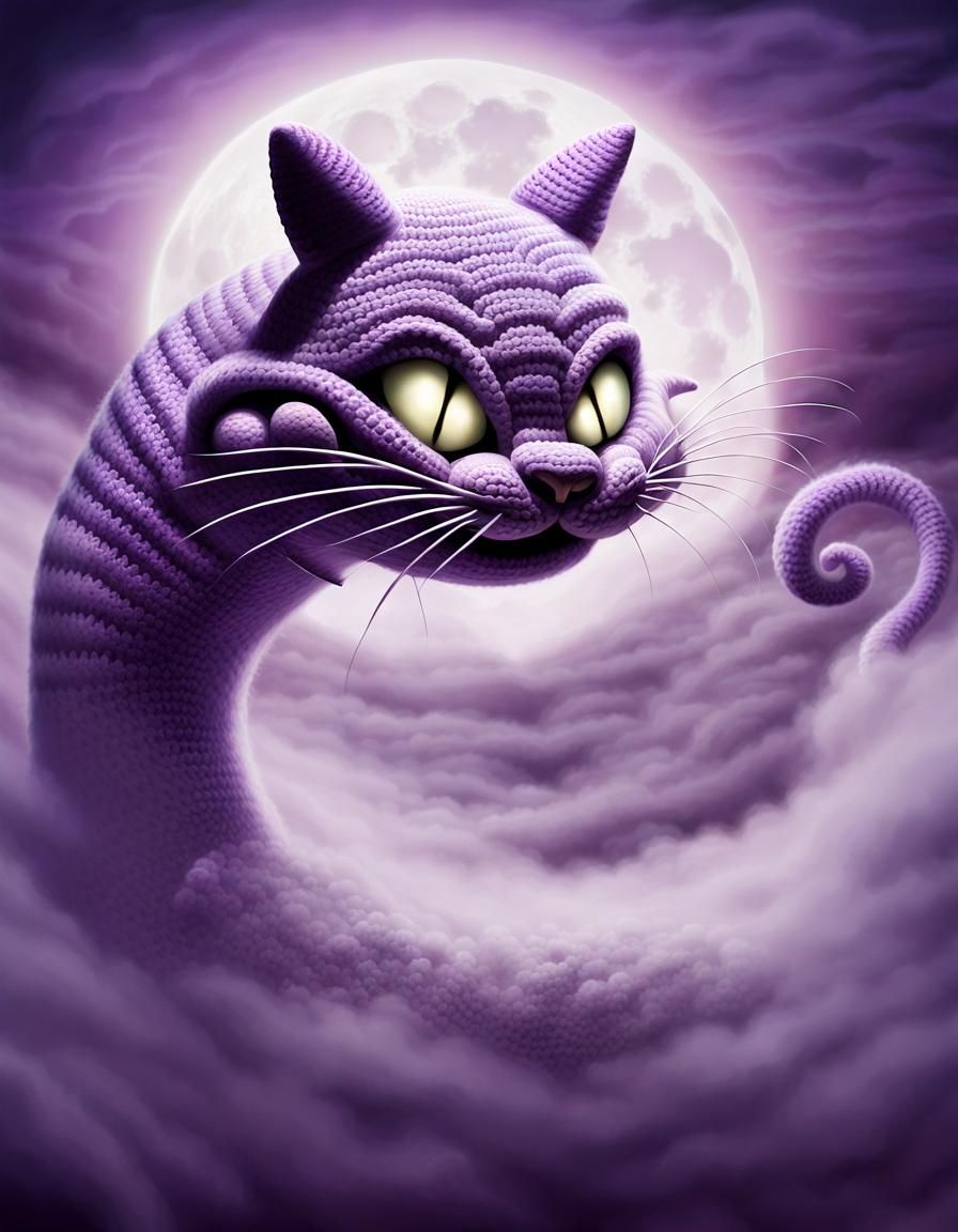 Cheshire Cat Meets Beetlejuice