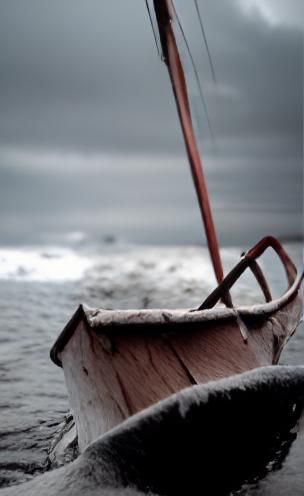 AI Generated Shipwreck Illustration