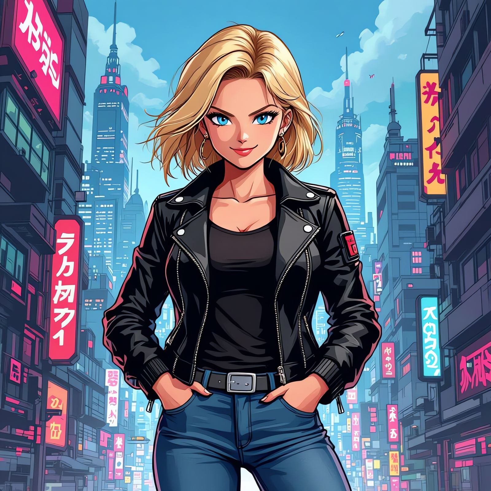 Android 18 from Dragon Ball Z