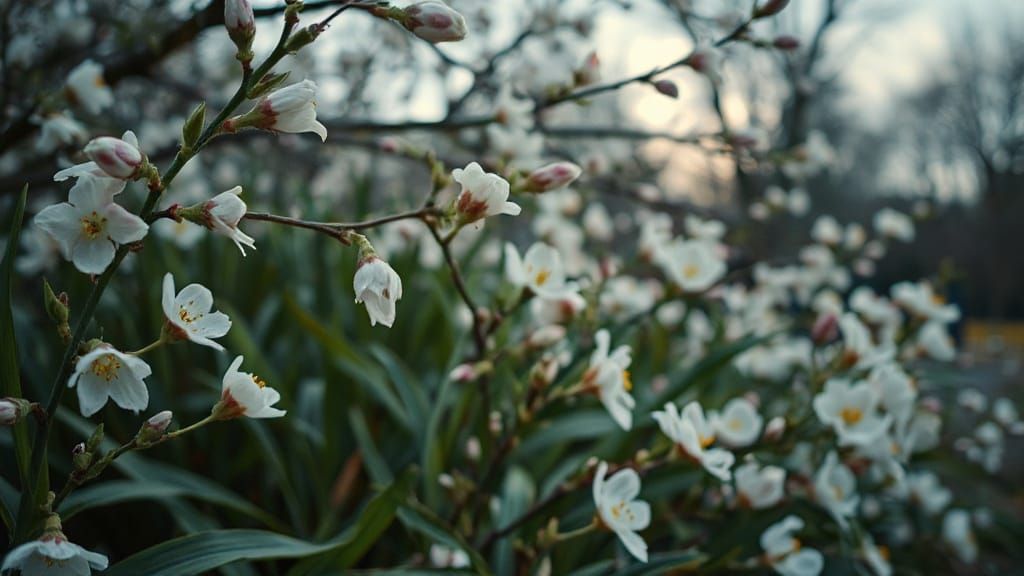 Hyperrealistic Spring Summary in Sharp Focus