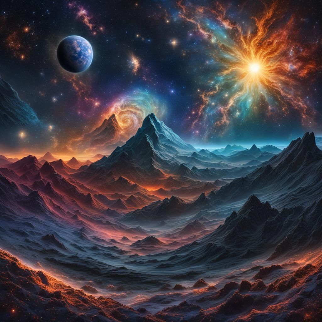 Cosmic Wonder: A Hyperdetailed Starscape