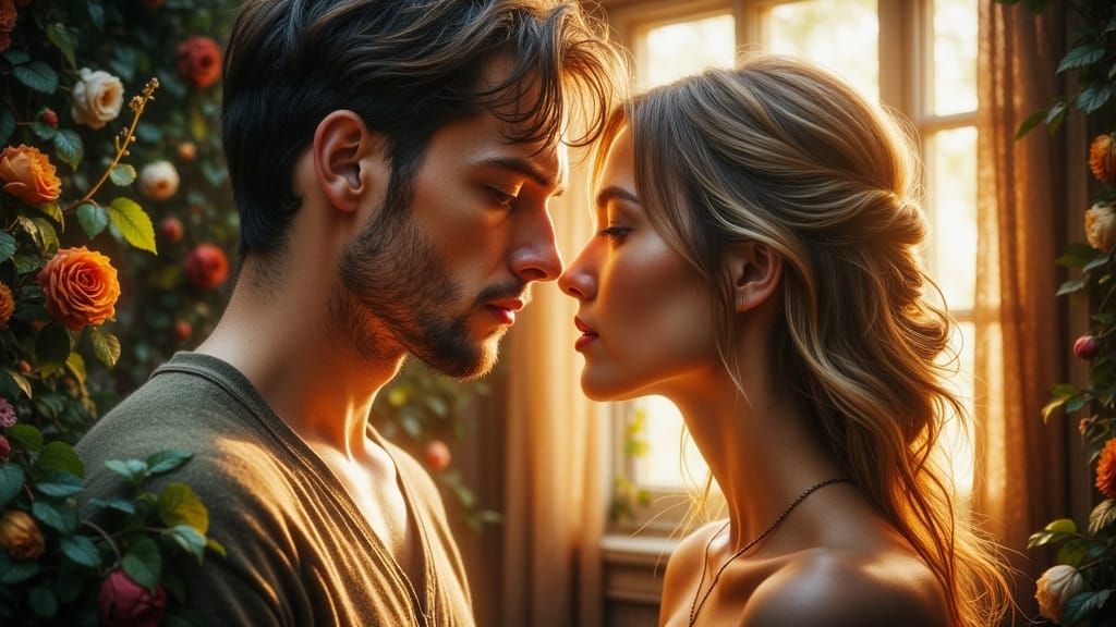 Man Contemplating Love and Longing