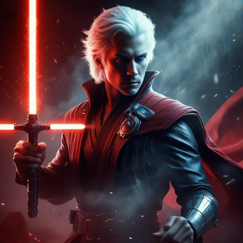 Dominant Force in Dark Fantasy, Cyberpunk Style