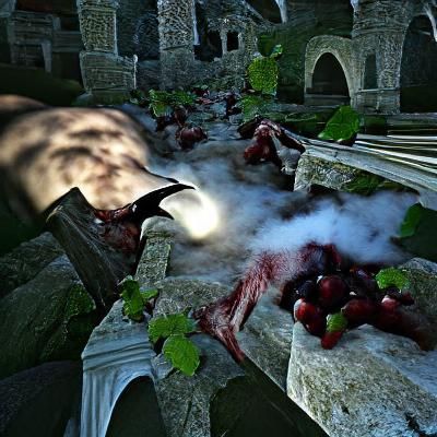 Realistic Vampire Portrait Rendered in CryEngine