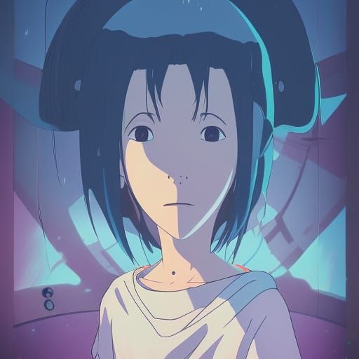 Eternal Edwin: Anime Key Visual in Ghibli Style