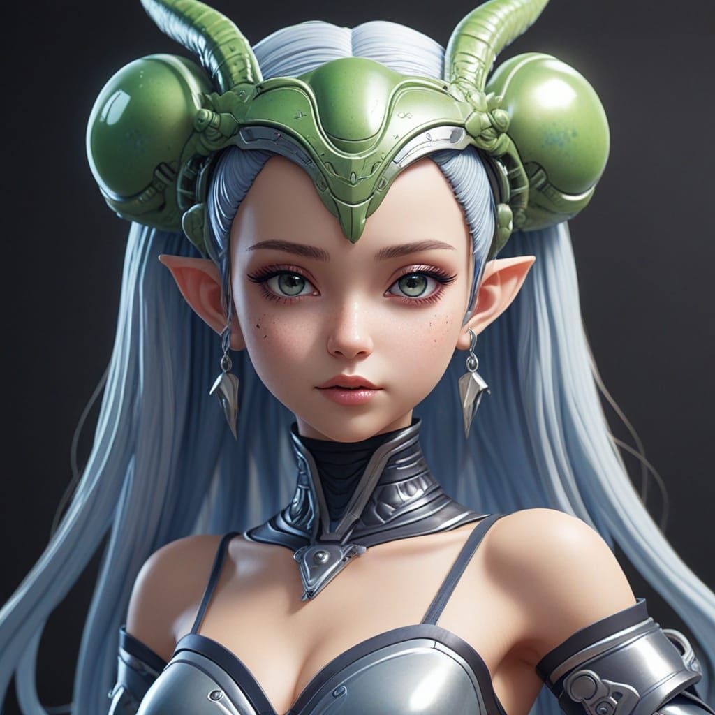 Anime Alien Princess...