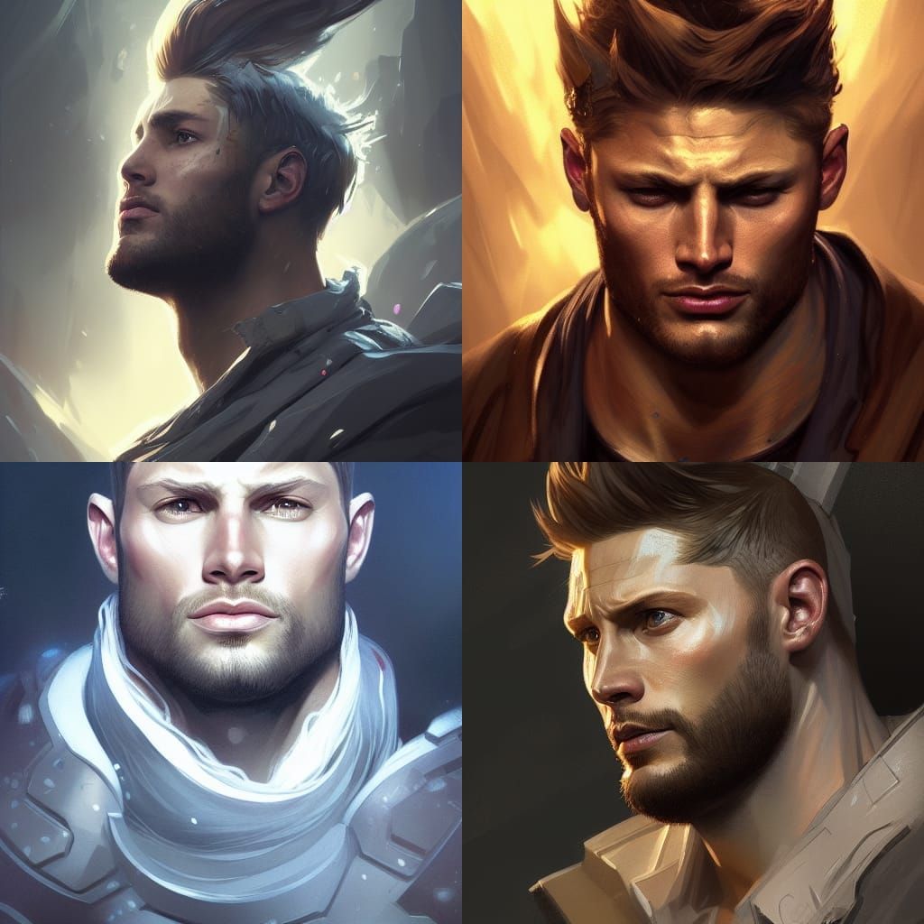 Cosmic Gigachad Jensen Ackles veteran monster slayer