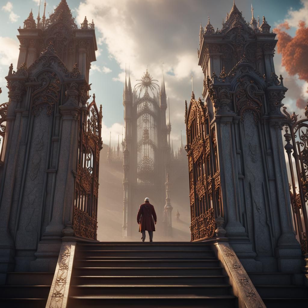 Football Legends at the Pearly Gates