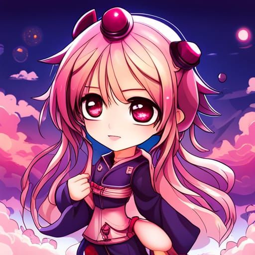 beautiful cute chibi japanes girls 8 yo..