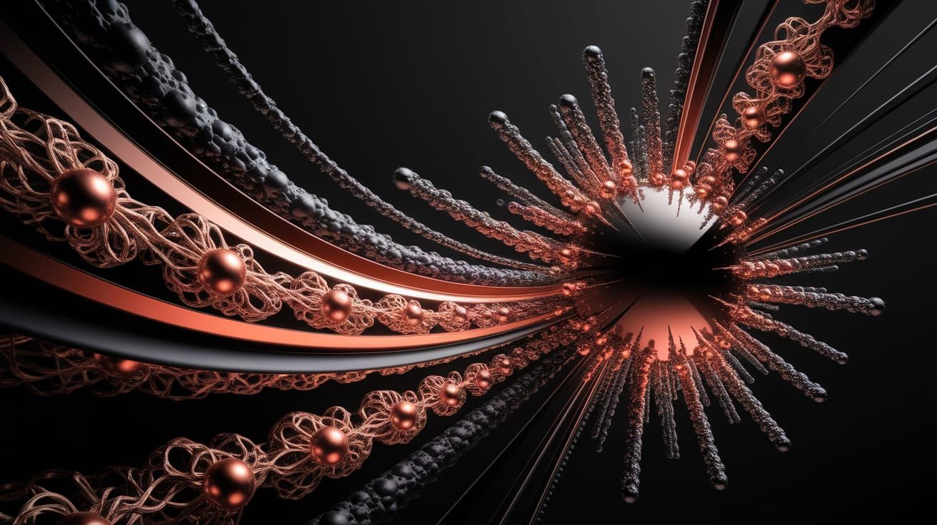 Surreal Cosmic Forms Emerge from Intricate Patterns