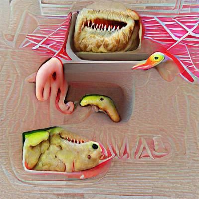 Disturbing AI Image of Cannibalism