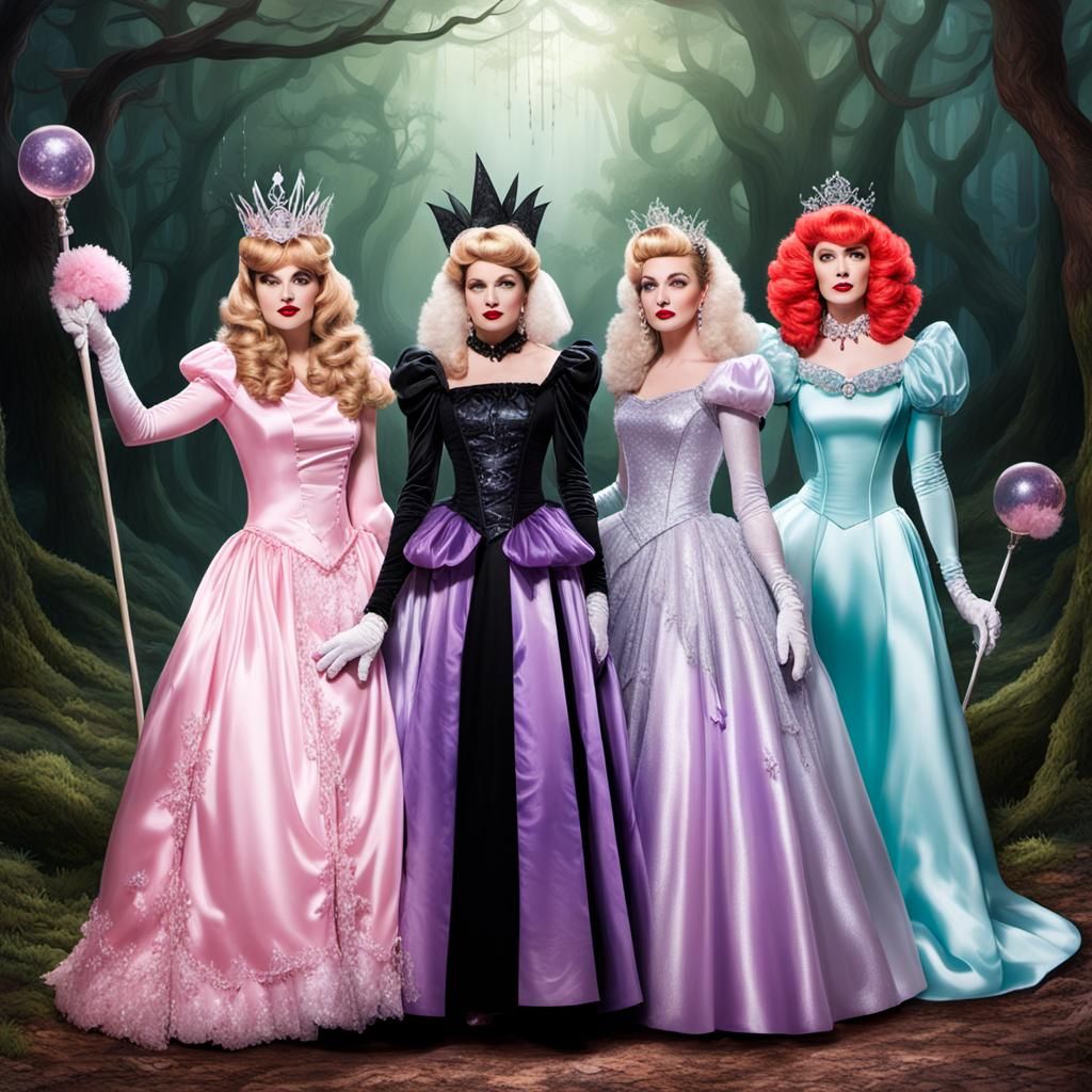 Witches in a Satin Wonderland: Extravagant Femininity