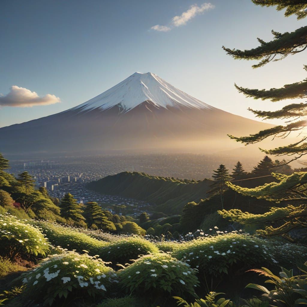 Mount Fuji Sunrise Landscape Photography