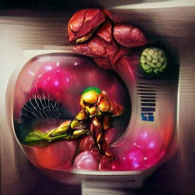 AI Generated Metroid Image
