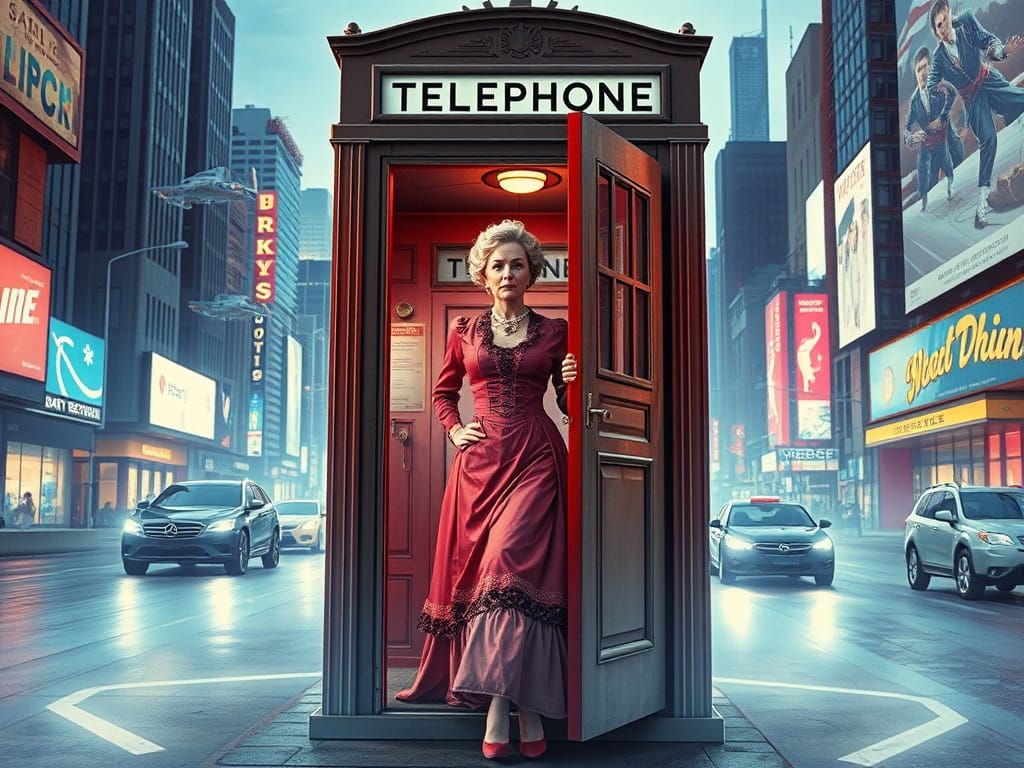 A step in time. This future is scary!