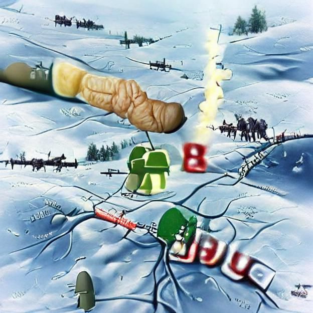 Battle of the Bulge: A Scene of WWII