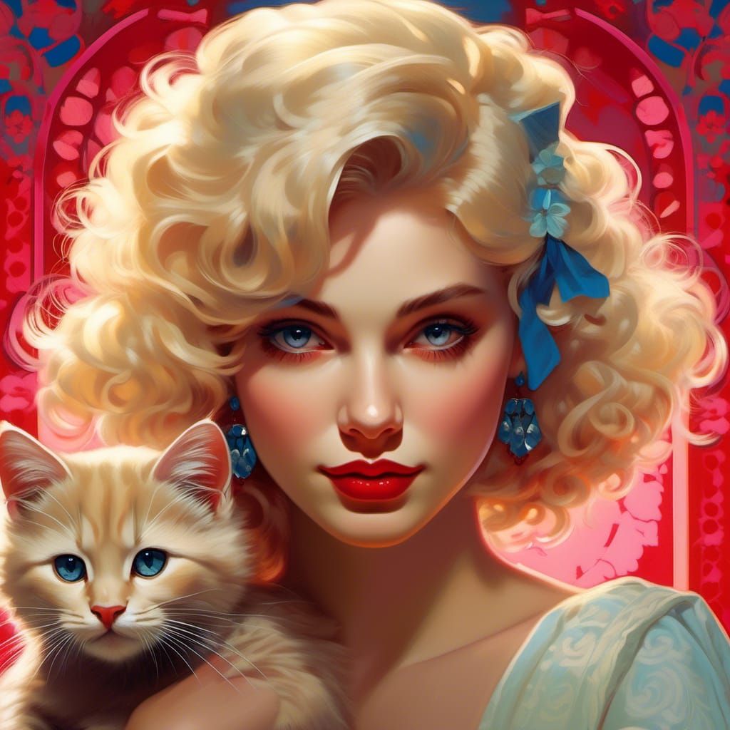 Woman & Best Friend Portrait π»β€οΈ v2