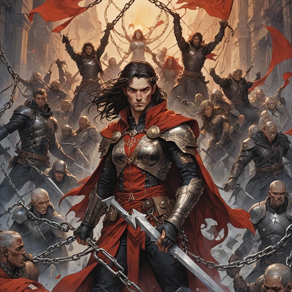 Eo Breaking Chains: Red Rising Fan Art