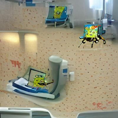 Spongebob Squarepants in Hospital Cartoon