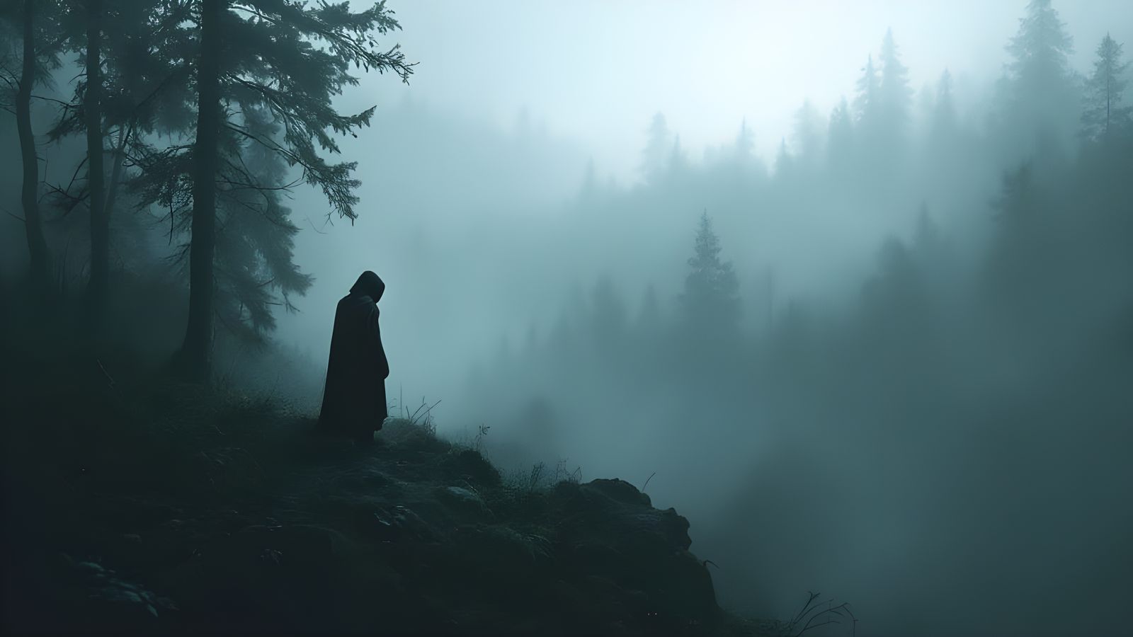 Morning Mist Veils the World