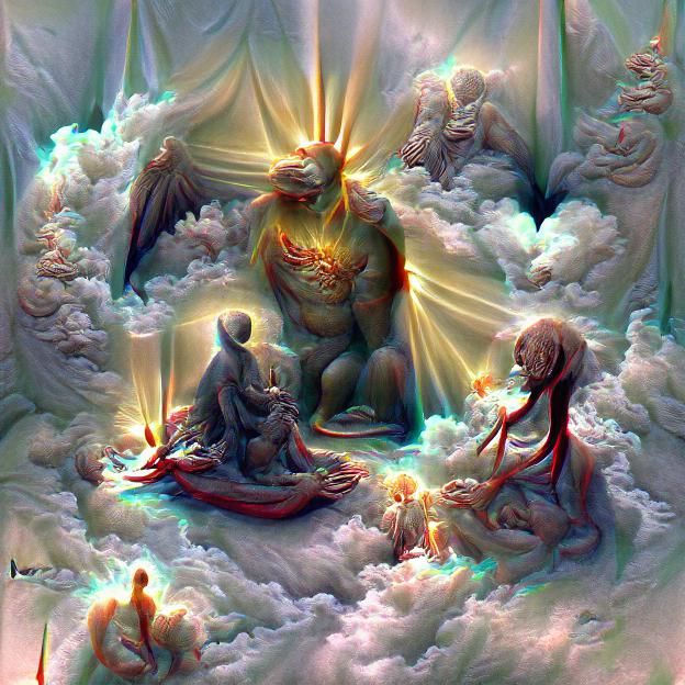 Heavenly Beams: Eternal Joy in Soft Focus