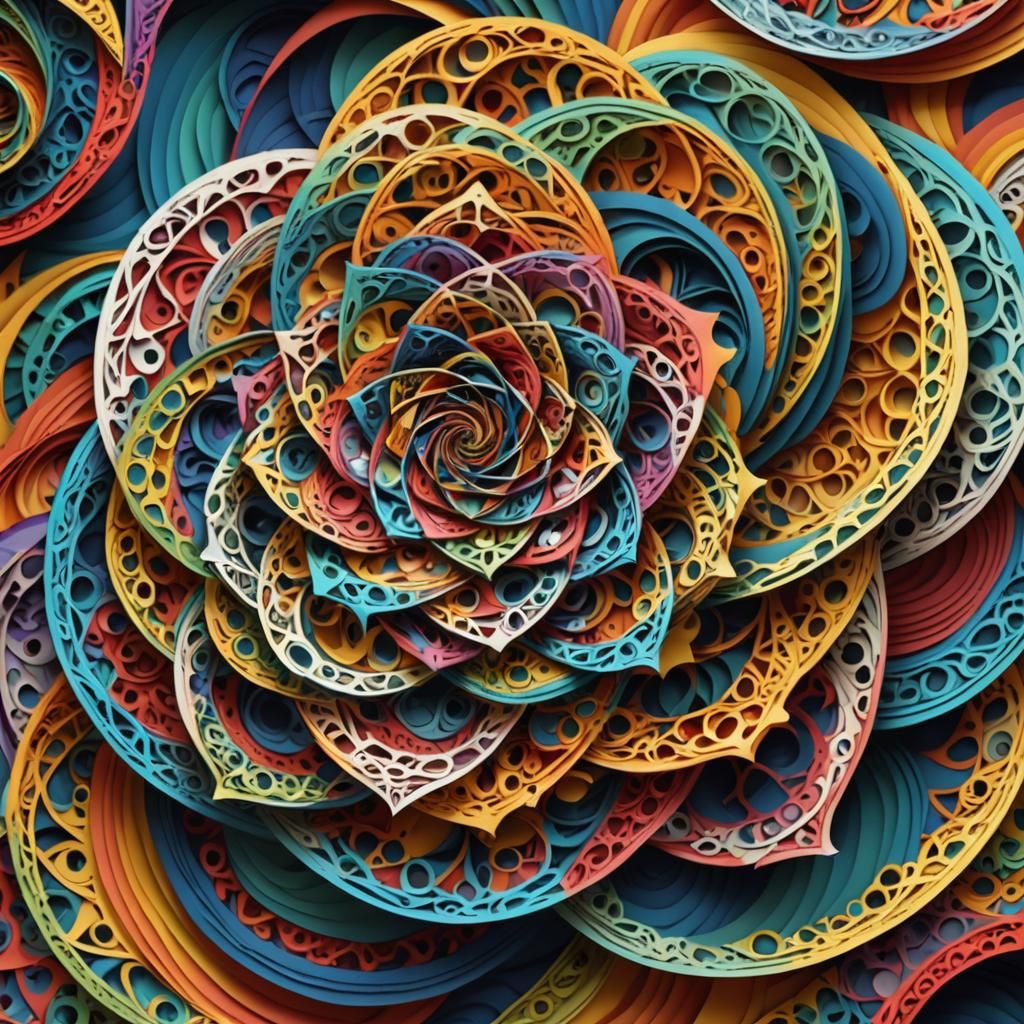 Mersenne Twister Origami