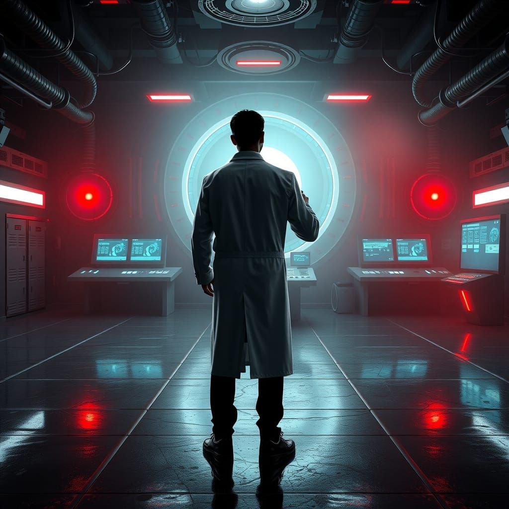 Cataclysmic Moment Before an Otherworldly Invasion