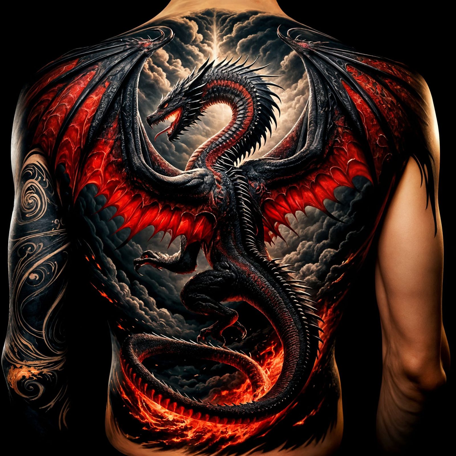 Dragon tattoo