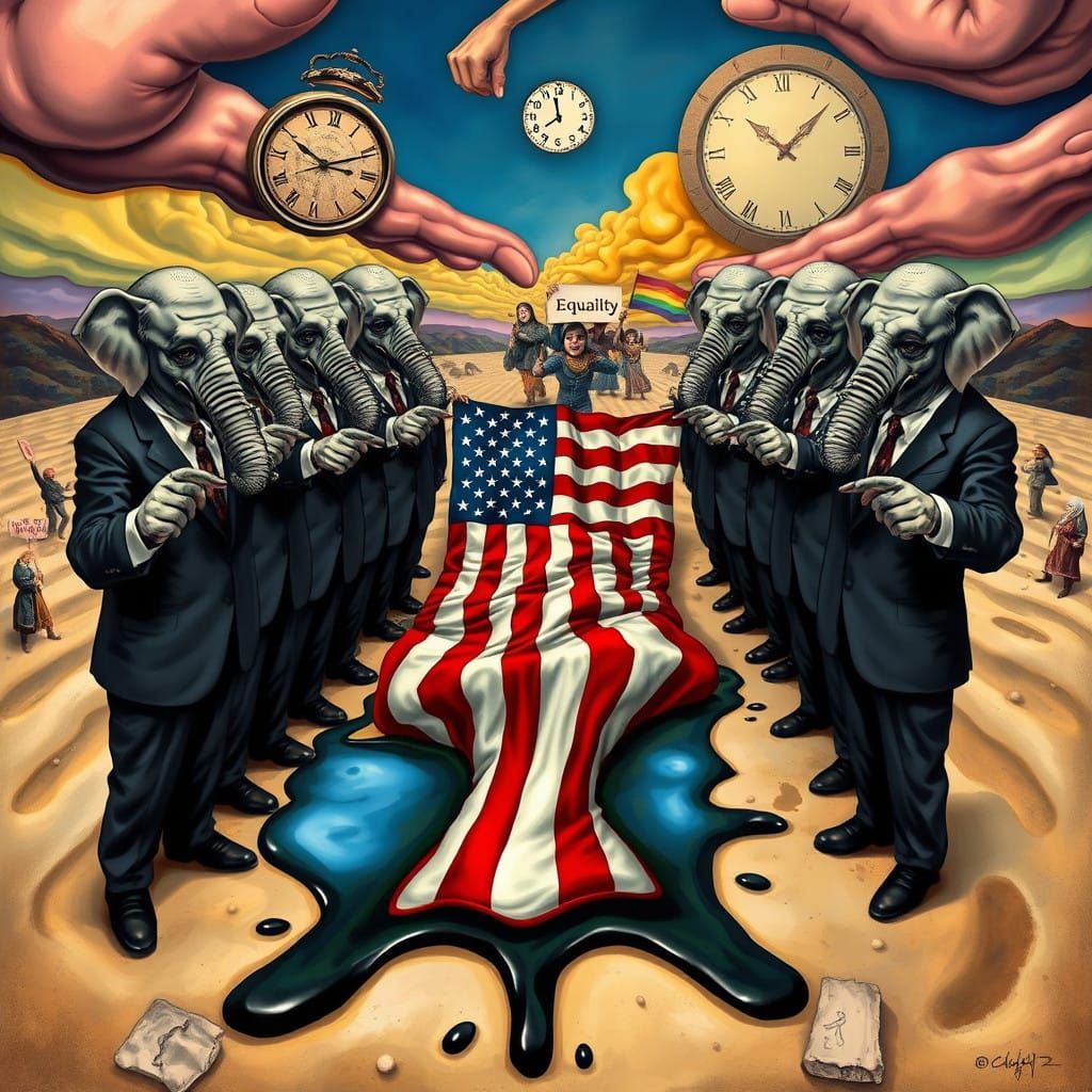 Republicans Destroy the American Dream in Surrealist Nightma...