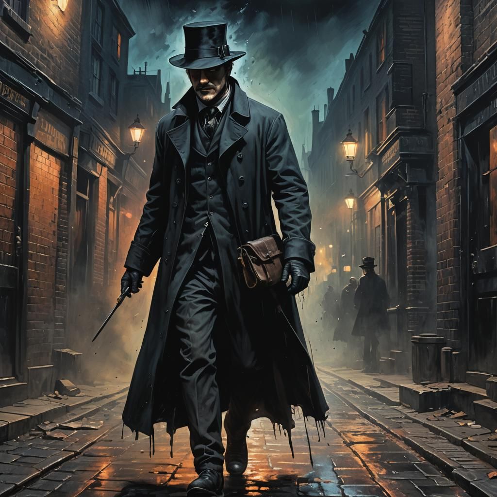 Jack the Ripper on the street