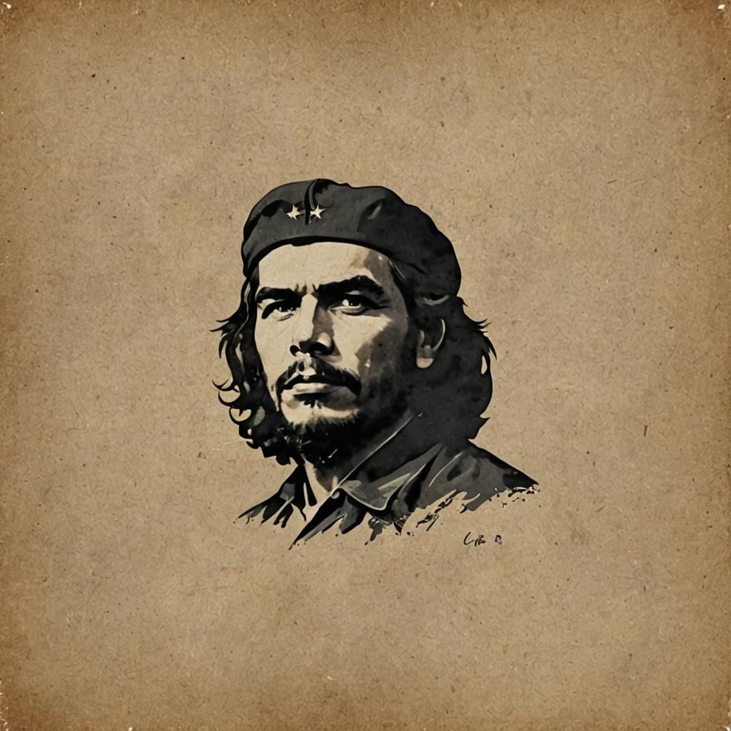 Iconic Portrait of Che Guevara