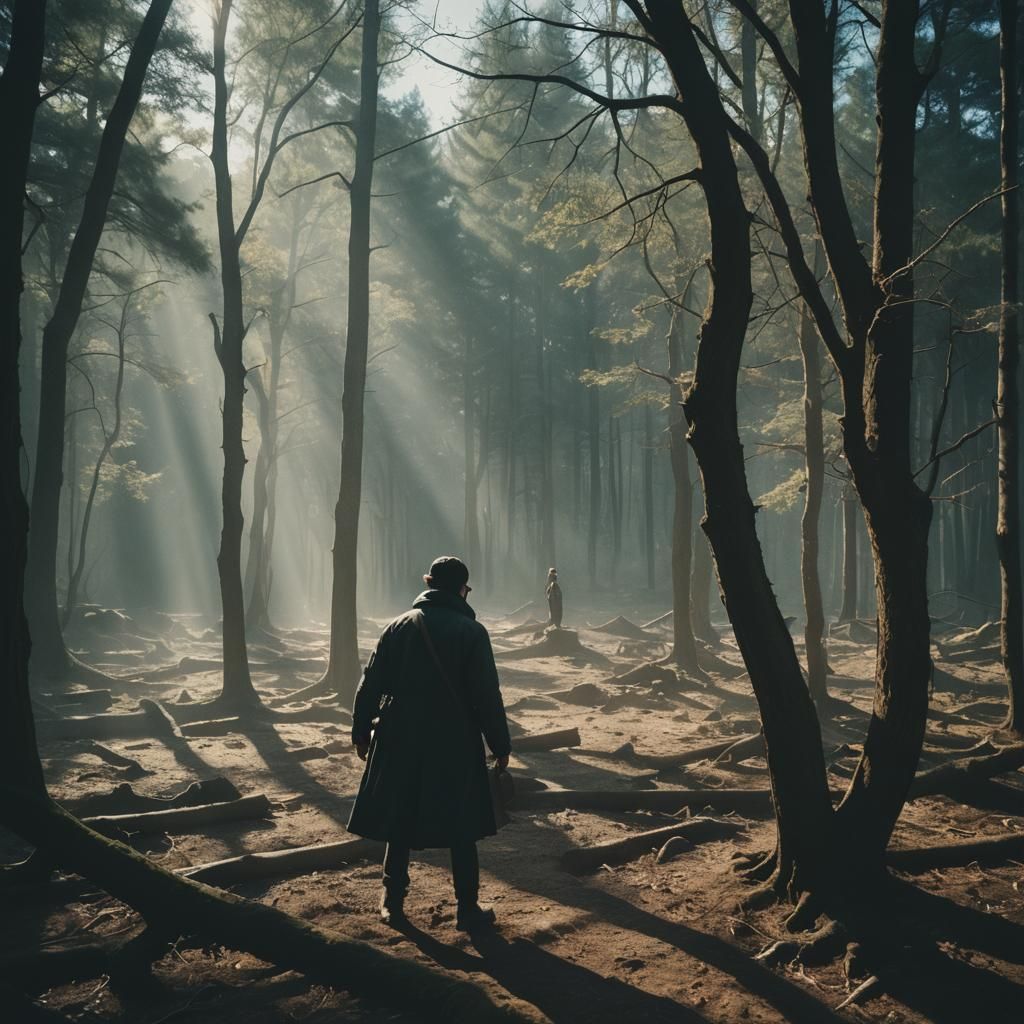 Cinematic Film Still Captures Inexorable Nature of Time