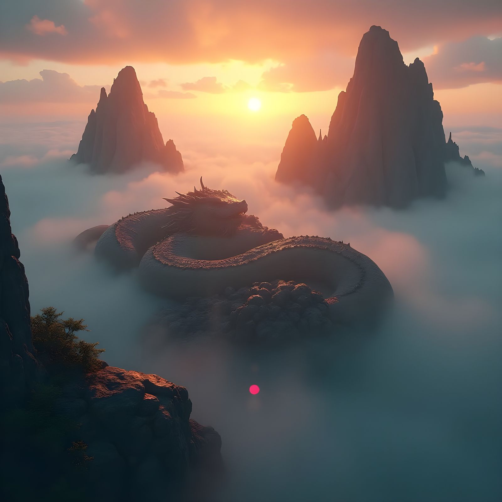 Island of Dragons: Epic 3D Game Cinematic