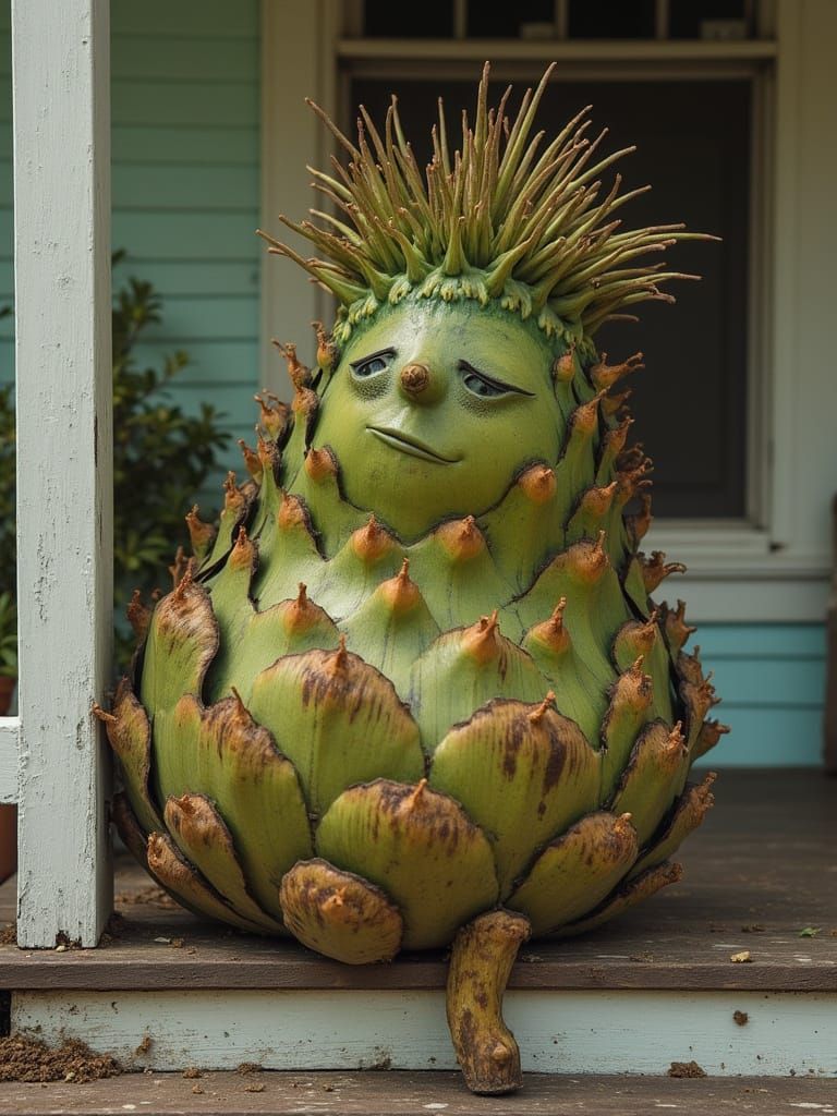 Fashion-Victim Artichoke Fell Asleep on Beulah's Porch With ...
