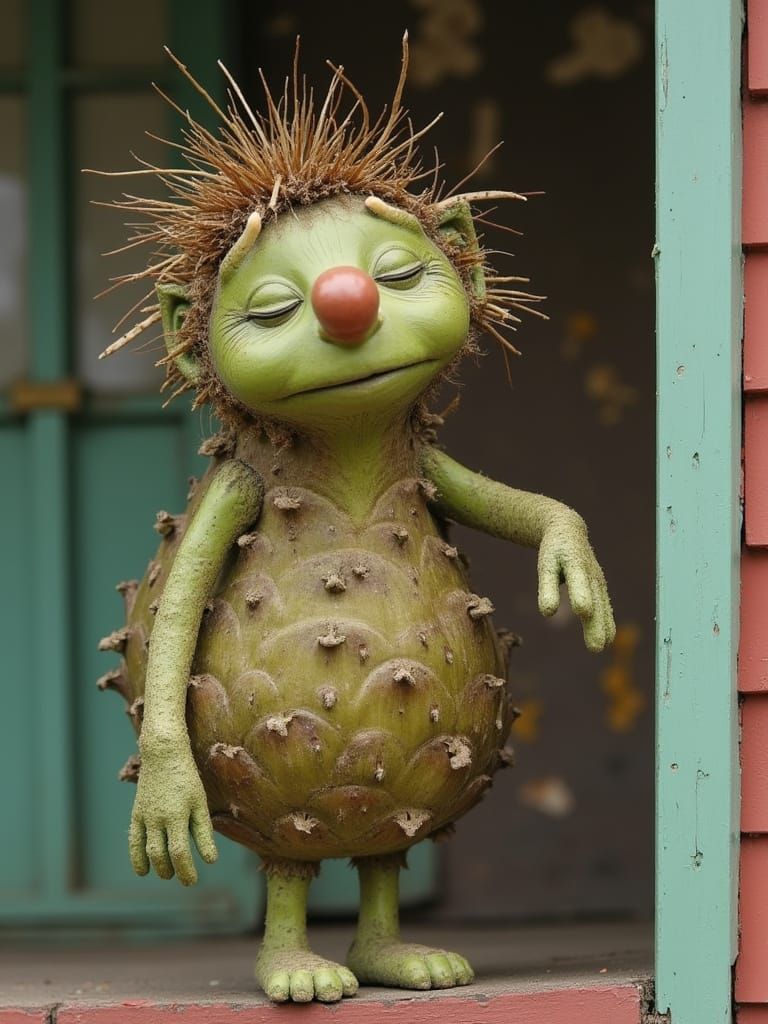 Fashion-Victim Artichoke Fell Asleep on Beulah's Porch With ...