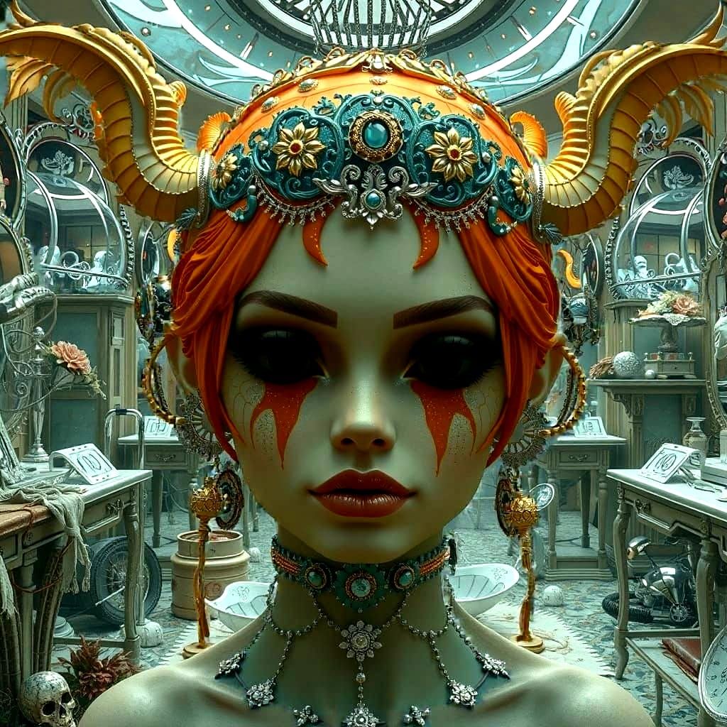 Surreal Ecosystem in Hyperrealistic 3D CGI