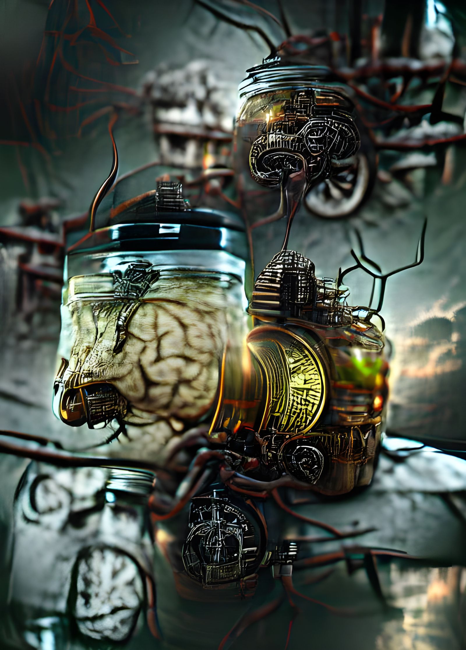 Brain in a vat: Descartes Demon