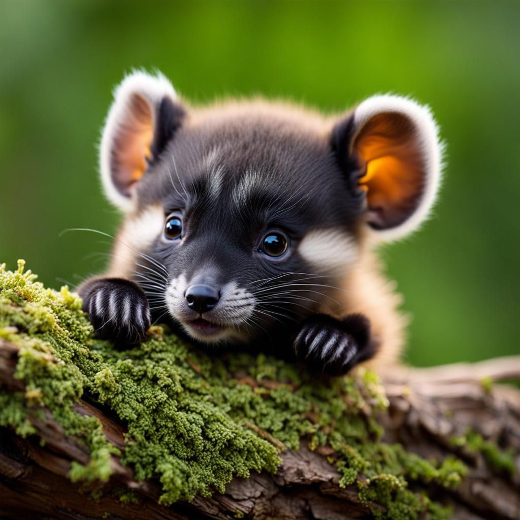 Cute Baby Animal Generated by AI