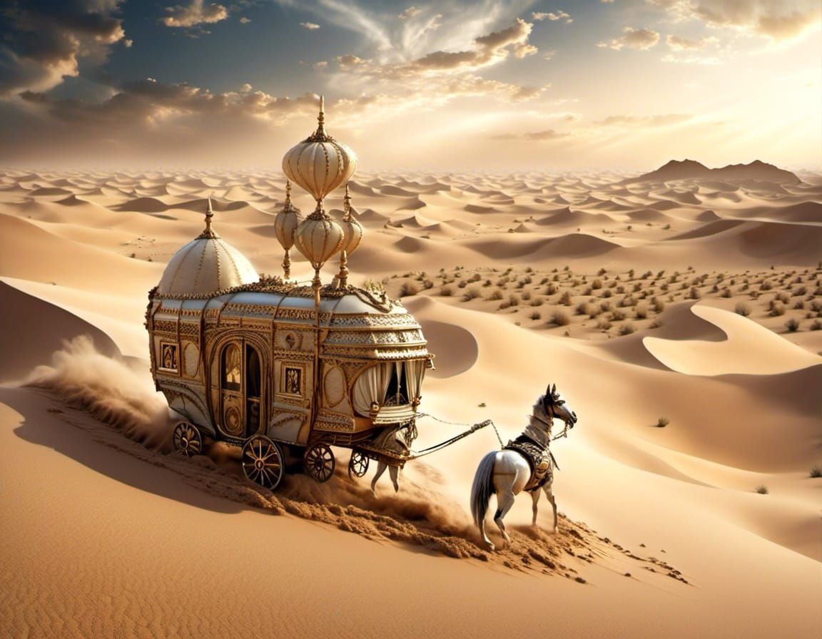 Fantasy desert trader