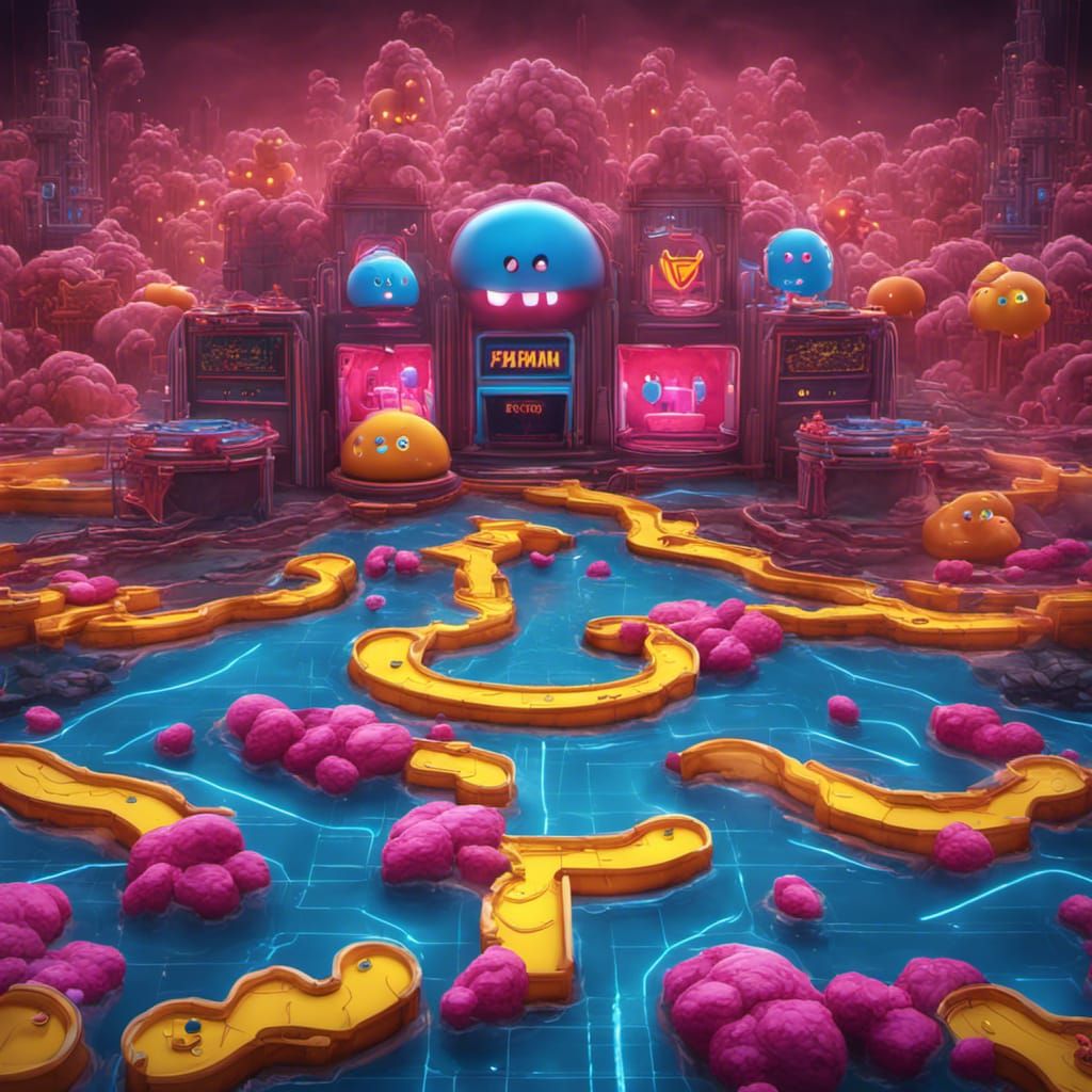 Ms pacman video game