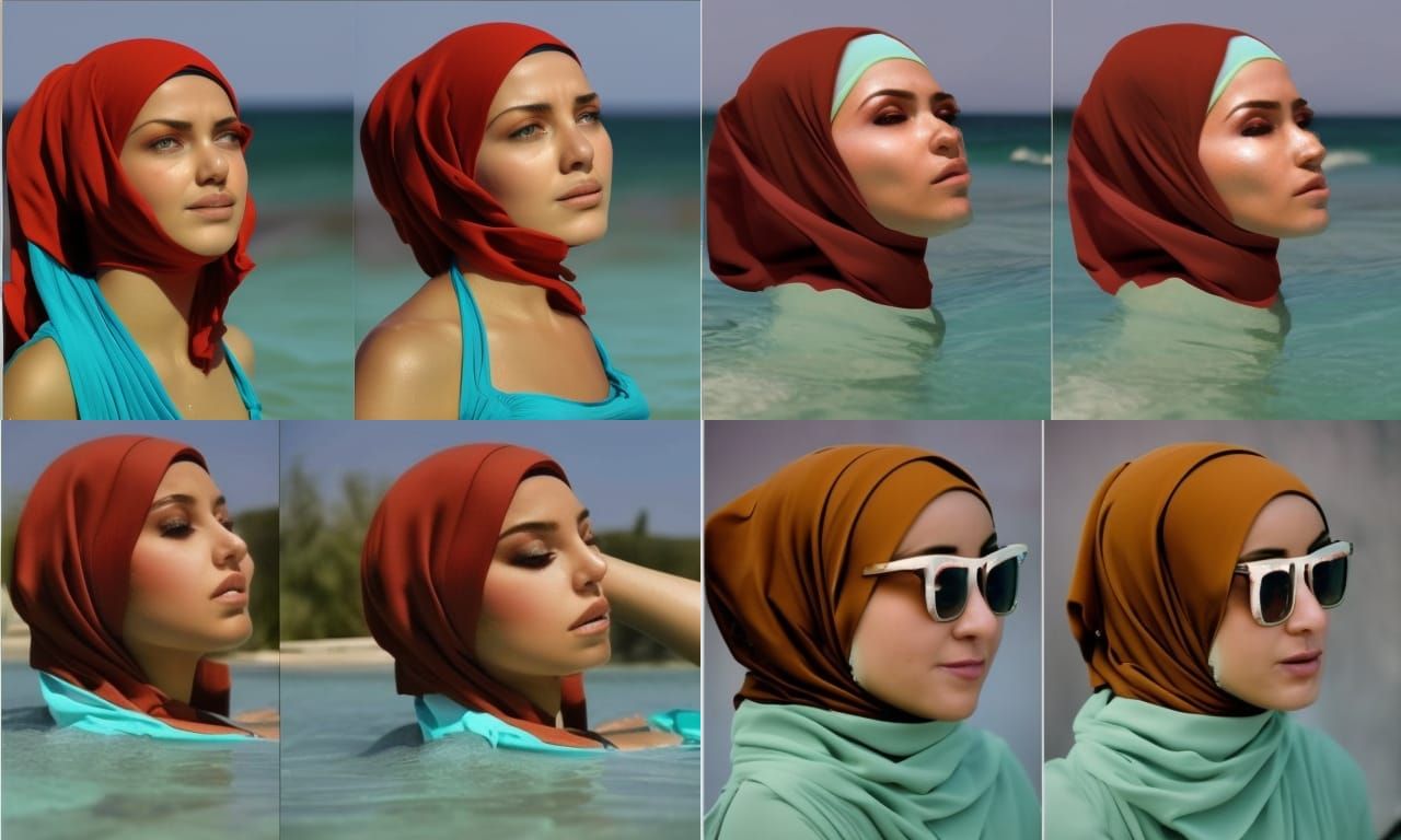 hijab nervous monkey meme
