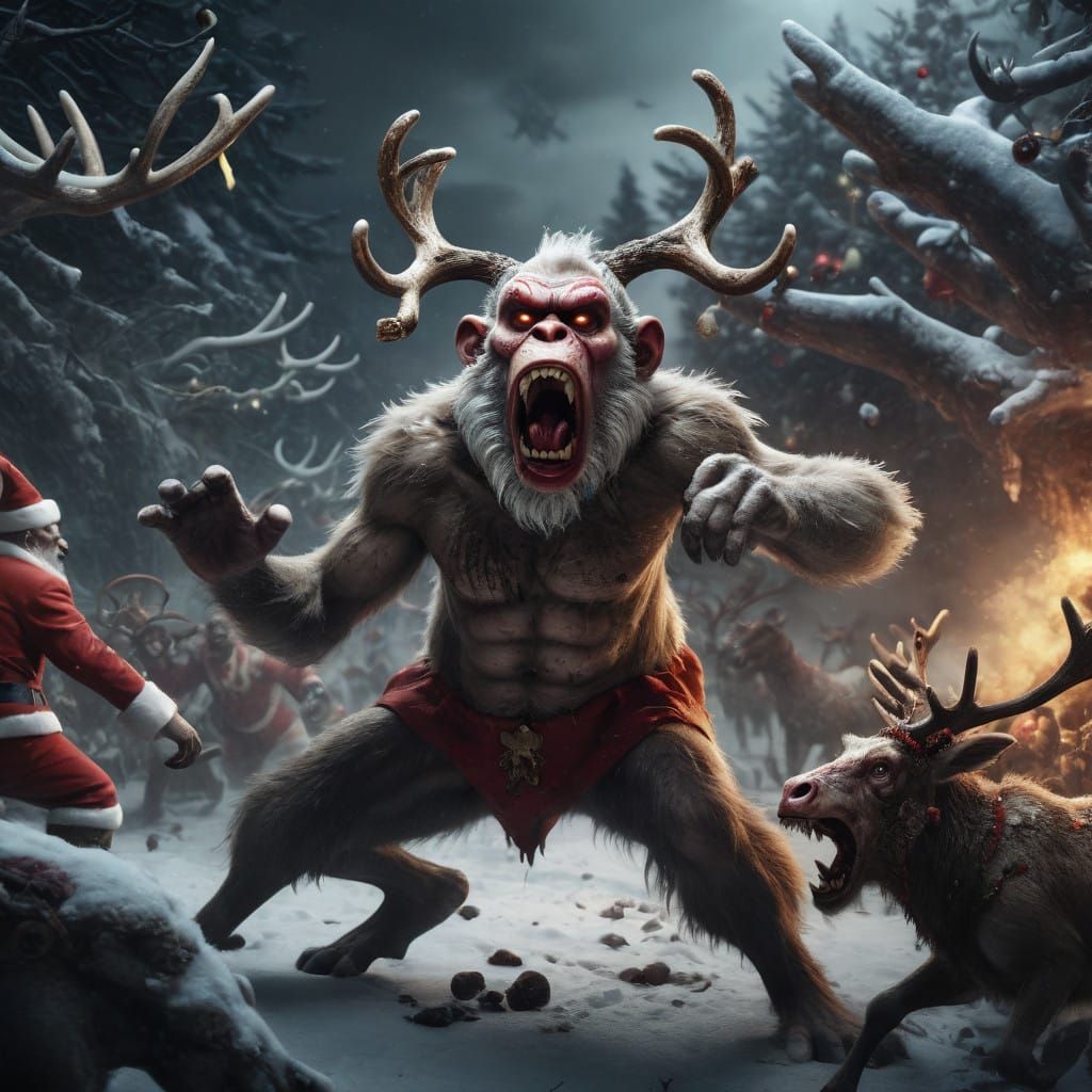 Epic Cinematic Zombie Apocalypse Holiday Nightmare