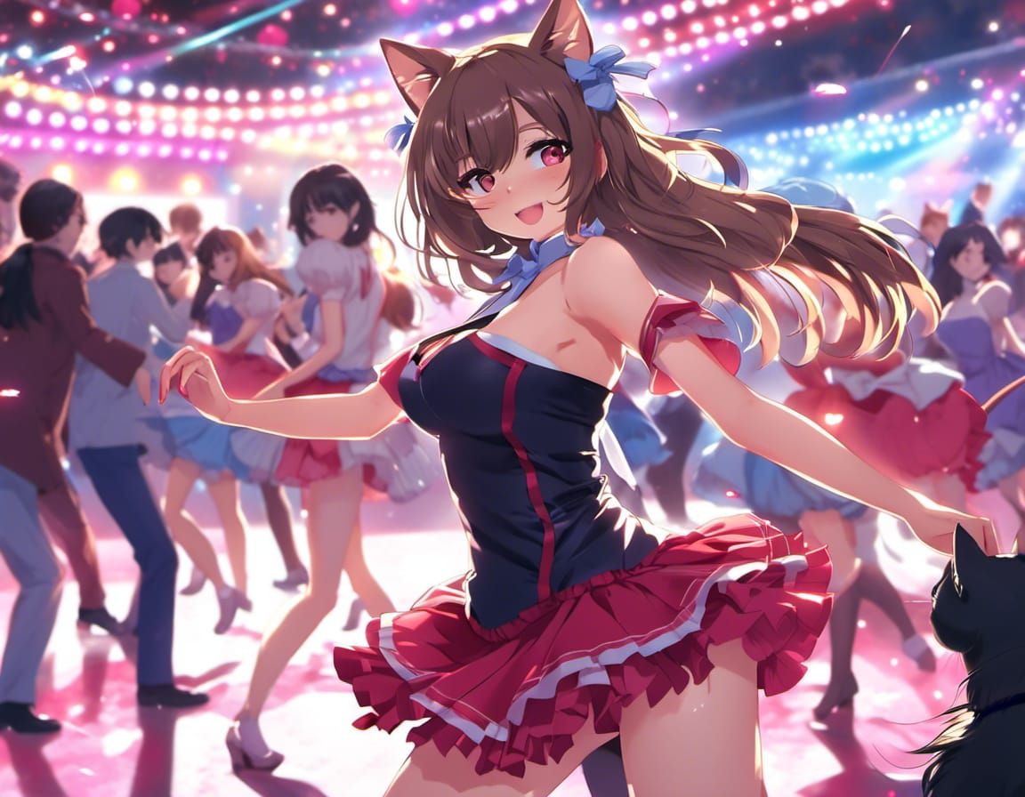 Cool Cat at the Club